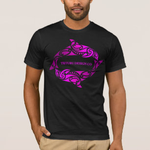 Aihe (Delphine) T-Shirt oder Hoodie - Rosa auf