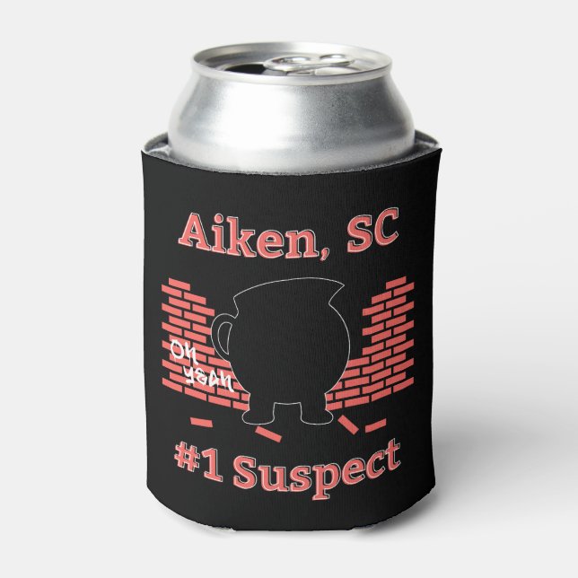 Aiken, SC, Nummer 1 Verdacht Dosenkühler (Kanne Vorderseite)