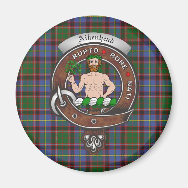 Aikenhead Clan Badge Magnet (Vorne)