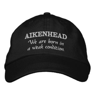 Aikenhead Clan Motto bestickter Hut