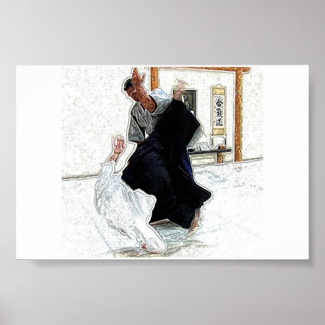 Aikido Action Poster (Vorne)