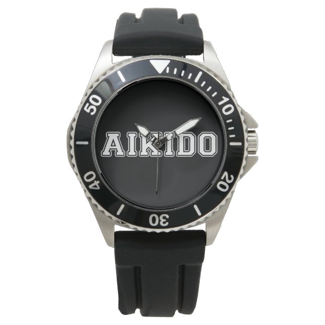 Aikido Armbanduhr (Vorderseite)