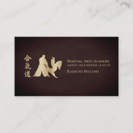 Aikido Business Card Visitenkarte