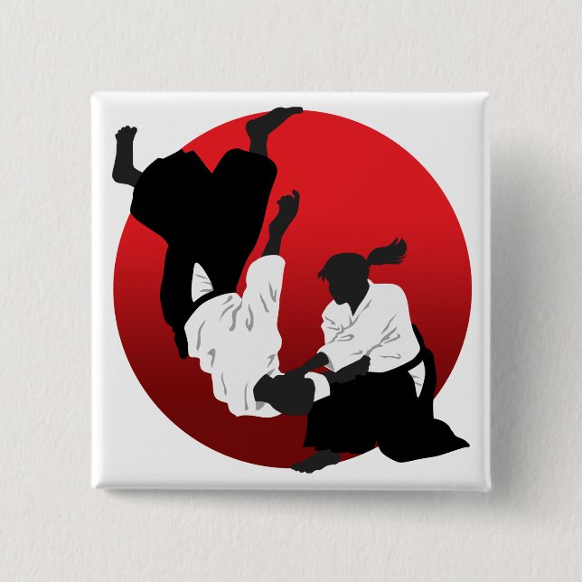 Aikido Button (Vorderseite)