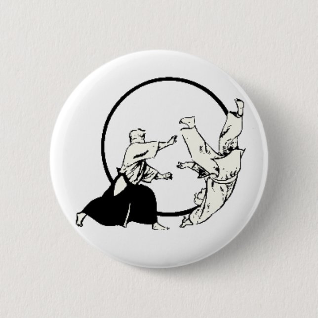 Aikido Button (Vorderseite)