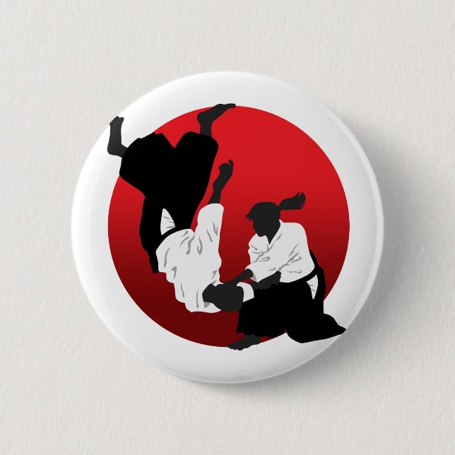 Aikido Button (Vorderseite)
