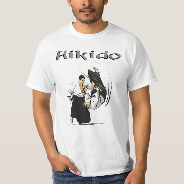 Aikido Japanese Martial Art T-Shirt (Vorderseite)