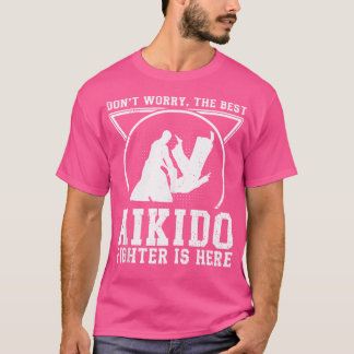 Aikido Kämpfer machen sich keine Sorgen um den bes T-Shirt