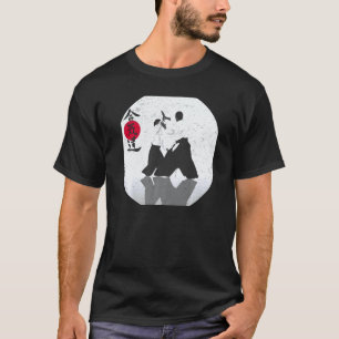 Aikido Karate Judo Coole Kampfsportarten Retro Kam T-Shirt