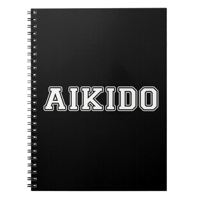 Aikido Notizblock (Vorderseite)