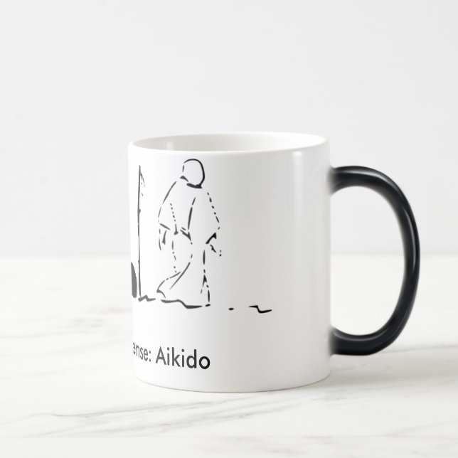 Aikido-Tasse Verwandlungstasse (Rechts)