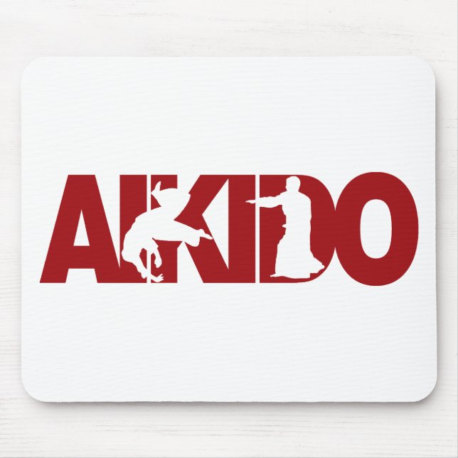 Aikido-Wurf Mousepad (Vorne)