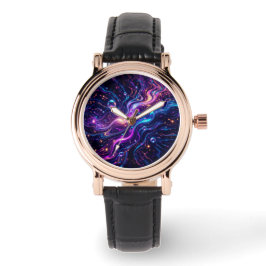 AiKo Beats™ Pulse Index – Noir Signal Armbanduhr