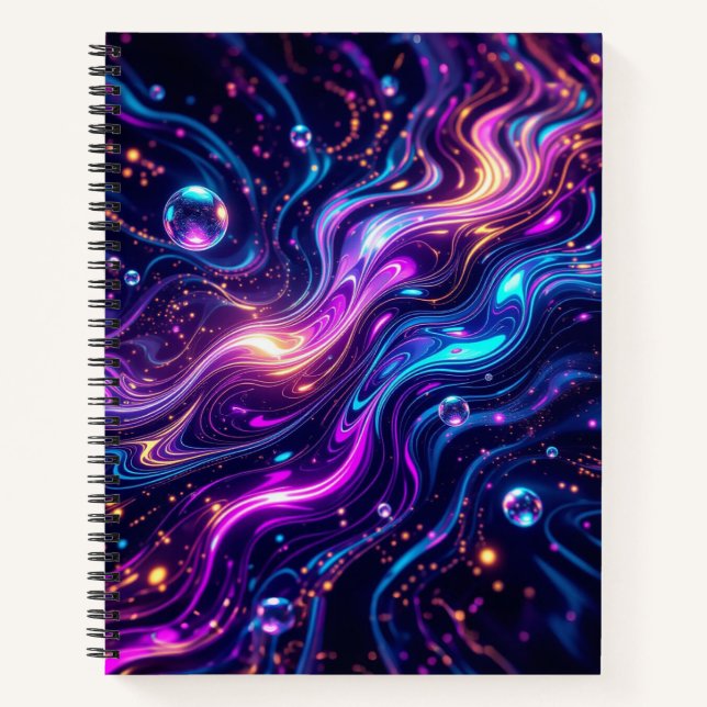 AiKo Beats™ Pulse Index – Noir Signal Notizbuch (Vorderseite)