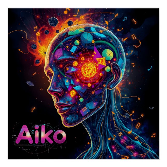 AiKo Grunge Graphic #4 Poster (Vorderseite)