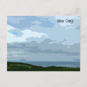 Ailsa Craig Postkarte