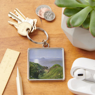 Ailsa Craig und die Insel Arran, Schottland Schlüsselanhänger