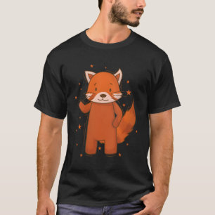 Ailuridae Wellenbärenkatze Lesser Panda T-Shirt
