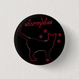 ailurophiles Cat Lovers Button