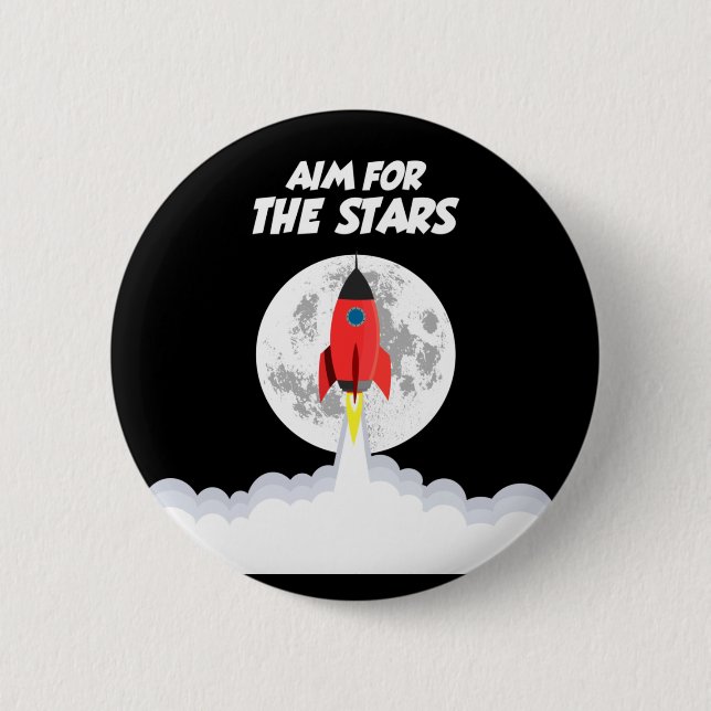 Aim for the Stars Button (Vorderseite)