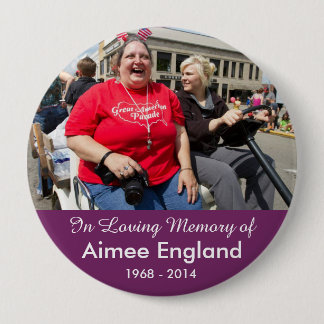 Aimee England Denkmal-Knopf Button