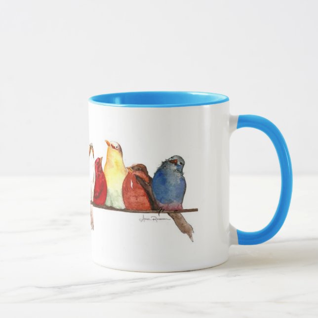Aimee Rousseaus Vogel-Tasse Tasse (Rechts)