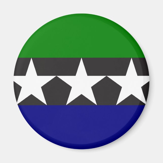 Aimelik, pakistanische Flagge Magnet (Vorne)