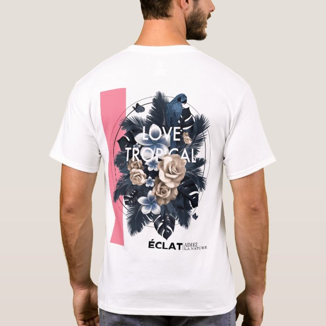 AIMEZ LA NATUR T-Shirt (Rückseite)