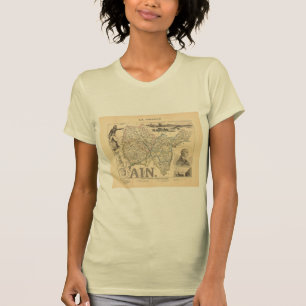 Ain Department France 1858 Alexandre Vuillemin Kar T-Shirt