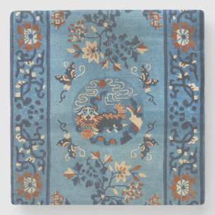 Aincent Chinese Deep Royal Blue Steinuntersetzer