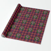 Ainslie Scottish Clan Tartan & Wappen