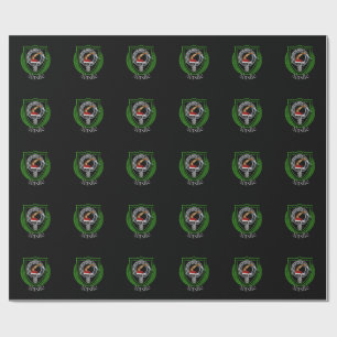 Ainslie Scottish Clan Wappen Geschenkpapier