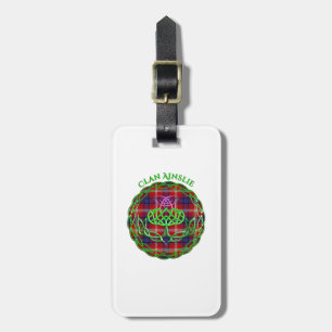 Ainslie Scottish Tartan Celtic Thistle Gepäckanhänger