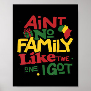 Aint keine Familie wie die, die ich Got Familie Wi Poster