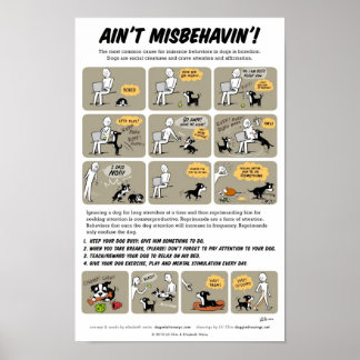 Ain't Misverhalten sich Poster