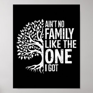 Aint No Family wie die, die ich Got Funny Family R Poster