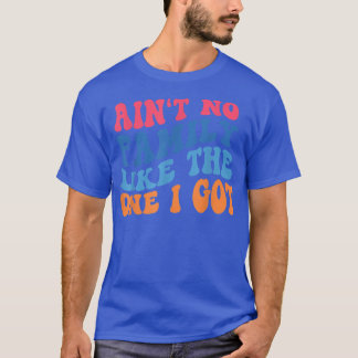 Aint No Family wie die, die ich Got Funny Family R T-Shirt