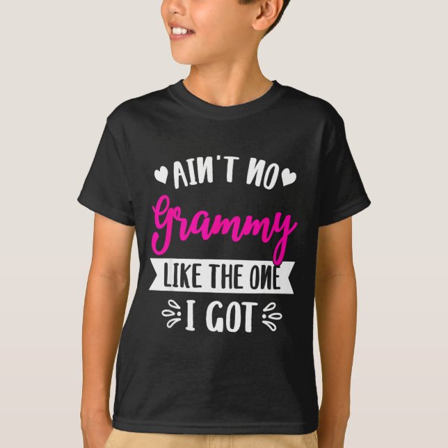 Ain't No Grammy Like The One I Got Family Reunion  T-Shirt (Vorderseite)
