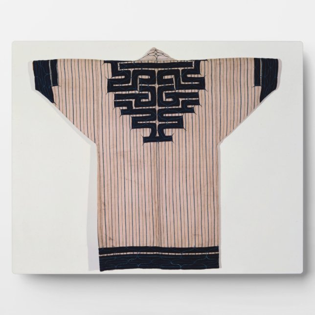 Ainu Coat, 19. Jahrhundert Fotoplatte (Vorderseite)