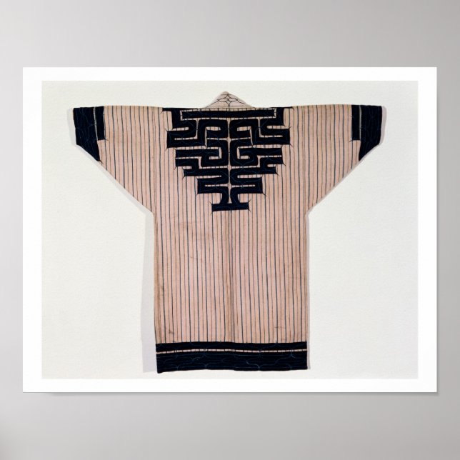 Ainu Coat, 19. Jahrhundert Poster (Vorne)