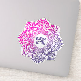 Aion Mandala Personalisierter Vinyl-Sticker nach M Aufkleber