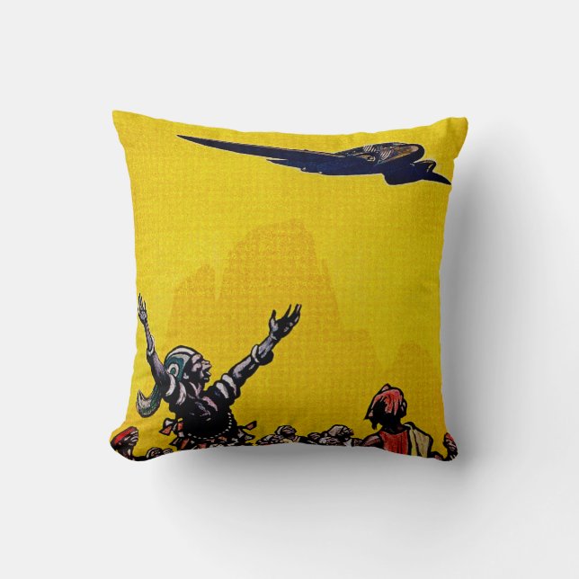 Air Afrique ~ Ligne de Bamako Kissen (Vorderseite)