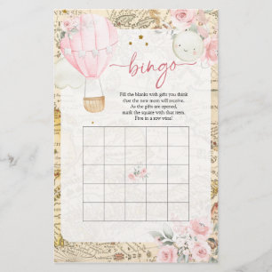 Air Balloon ist nicht ihr lästiges Baby Shower Bin