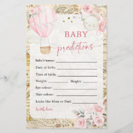 Air Balloon ist nicht ihr lästiges Baby-Vorhersage