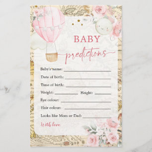 Air Balloon ist nicht ihr lästiges Baby-Vorhersage