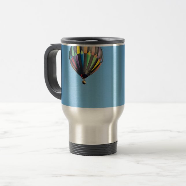Air Balloon Travel Mug Reisebecher (Vorderseite Links)