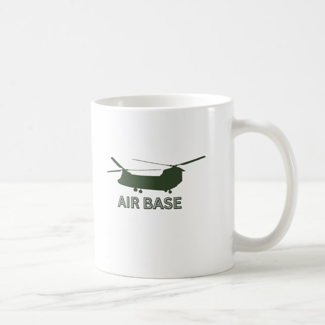 AIR BASE Graphic Tasse mit Bold Military Inspirier (Rechts)