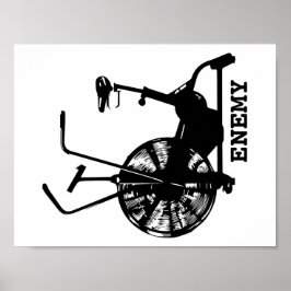 Air Bike Enemy Poster