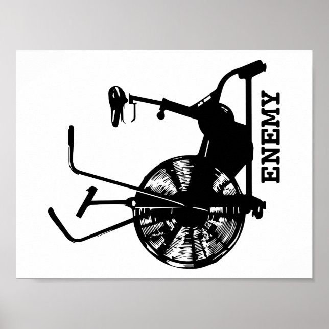 Air Bike Enemy Poster (Vorne)