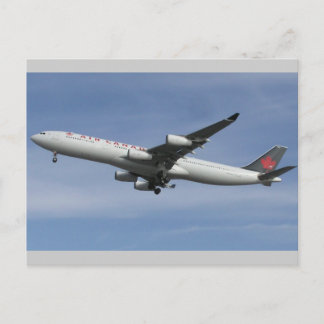 Air Canada A340-300 (C-GDVW) Foto Postkarte